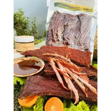 Thịt lợn gác bếp Sapa Lào Cai giá rẻ 110k, tặng chẩm chéo ướt, 500gr tươi ngon